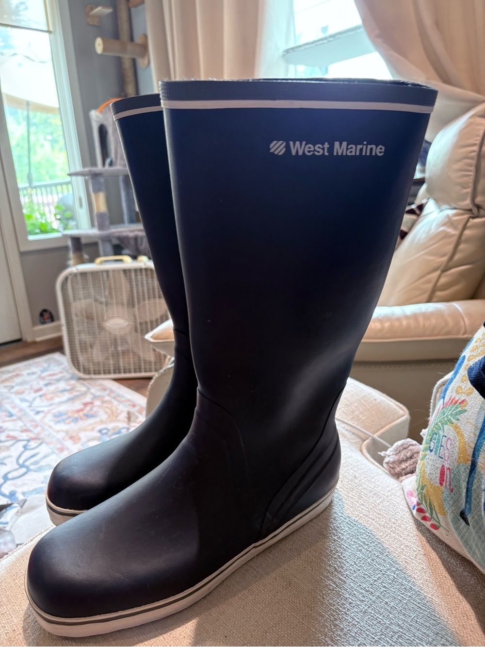 West Marine Rain Boots Size 43 Excellent condition